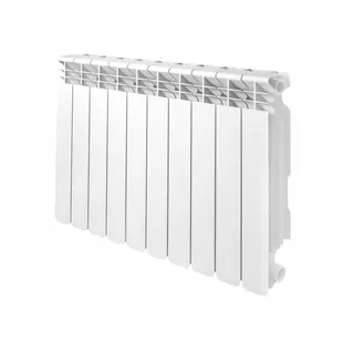 Diamantový hliníkový radiátor 1526 W biely 800 x 578 x 95 mm - bočné pripojenie