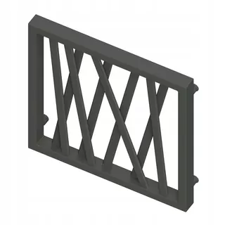 Esperto Radiators 351 W čierny dekoračný radiátor