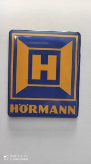 Originálna tabuľka s logom Hormann starého typu
