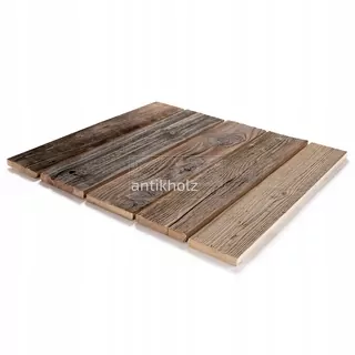 Fasádna doska z prírodného hnedého dreva 150 x 22 x 20 mm