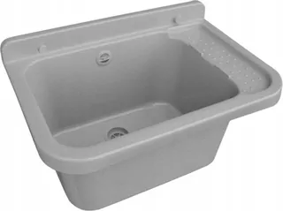 Hydroland 1-komorový drez 50 × 34cm šedá (ZLEW.50.SZ)