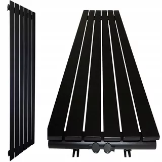 Hydro-Mat 835 W čierny dekoračný radiátor