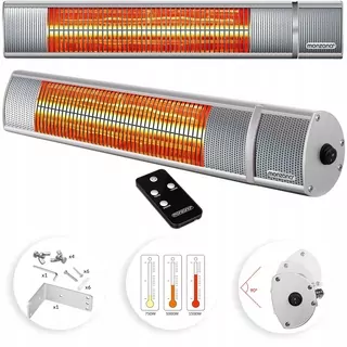 Terasový sálavý ohrievač Monzana 2000W