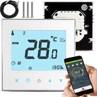 Tuya Smart LCD Bezdrôtový WIFI Izbový termostat Elektrické kúrenie