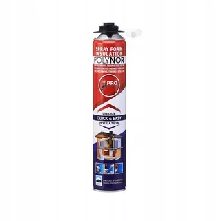 Montážna pena PUR - Izolácia Spray Polyuretán 750 ml POLYNOR