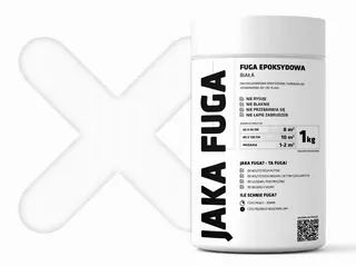 Epoxidová škárovacia hmota SV ART & SZKLANEMOZAIKI.PL biela biela 1 kg