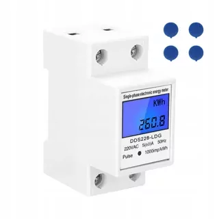 Istič - Jednofázové elektronické energie meter 220 V
