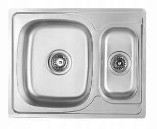 Vstavaný drez JUNAK 1,5KOM SYFON 63X50CM - SQA_330T