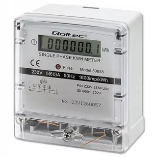 Elektromer Qoltec 230 V 5 A