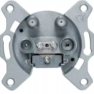 K.1/K.5 Anténna zásuvka 4-výstupová neprechodná mechanizmus 459410
