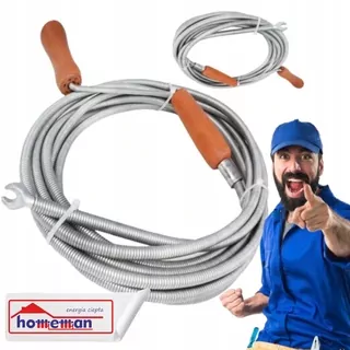 KANALIZAČNÁ PRUŽINA PREPOJKA ŠPIRÁLA 3 M + Nálepka HomeMan Company