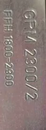 Nové kazety pre grm 2300/2 FFH 1800-2300