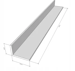 Uholníky S SPG GK READY PROFIL L 120x15x10