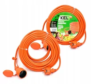 KEL predlžovací kábel s jednou zásuvkou 3X1.5 mm 15 m