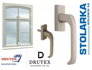 Kľučka na okno - PRL HANDLE! FOR WINDOWS DRUTEX Wolomin NICKEL RARYTAS!
