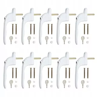 Kľučka na okno - NEOTECK MTTP053DE OKRUHY ROZPEČNOSTI Biele 43mm 9ks