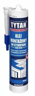 Lepidlo - Montážny lepidlo 290ml Titanium Styriafix Titán