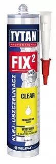 Lepidlo -  FIX2 CLEAR 290ML montážny lepidlo. Bezfarebný titán