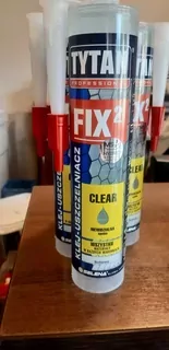 Montážne lepidlo FIX2 CLEAR 290ML bezfarebné