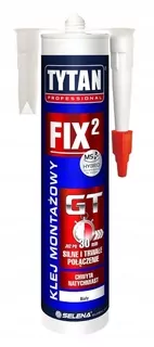 Lepidlo -  FIX2 GT 290ML Montážne lepidlo biele titán