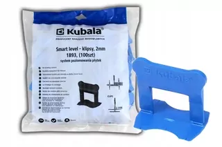 KUBALA 1893 Vyrovnávacie klipy 2mm 100ks