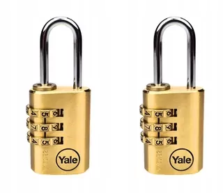 KÓD MOSADZNÝ PADLOCK YALE Y150 / 22 2 KUSY