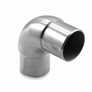 koleno 90 ° koleso pre Ø33,7x2,0mm potrubia, brúsenie