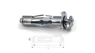 Skrutky, šróby - Molly PEGS Sadrové kolíky G / K 6x58 50ks Stallo