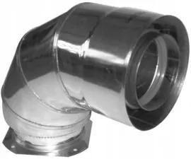 Koleno 80/125 s adaptérom pre kotol IMMERGAS 60/100