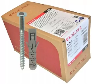 Skrutky, šróby - Univerzálne hmoždinky 12 (8x80mm) 50ks 9218