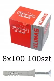 Skrutky, šróby - Rýchle dowingové hmoždinky 8x100 100 ks