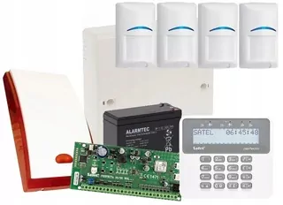 COMPLETE ALARM SATEL Perfecta 4 BOSCH GSM detektory
