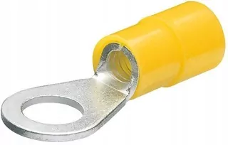 Krúžková koncovka kábla zlatá 5,0 4,0-6,0MM² po 100 ksNIPEX