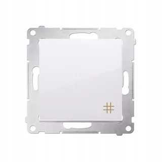 Vypínač svetla - Bezkontaktné Simon 54 Cross Connector White DW7.01 / 11