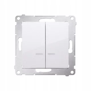 KONTAKT SIMON54 spínač sviečka LED DW5BL.01/11