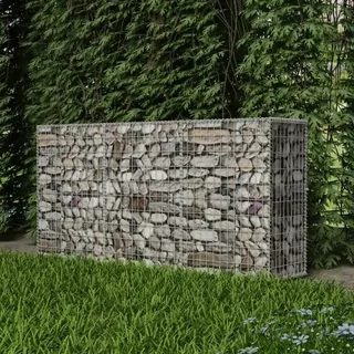 Pozinkovaný oceľový kôš, 200 × 50 × 100