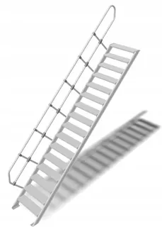 Krause hliník Schody, stupňa 60cm 1x16 | 3.44