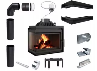 Krbová vložka rohová SIMPLE EKO 8 ľavá SET