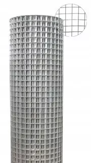 Chovateľská sieť Tri zvárané, zelené, 25x1 m