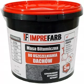 Bitúmenová hmota Imprefarb čierna 5 l