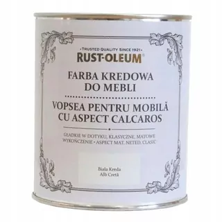 Akrylová farba na nábytok Rust-Oleum 0,75 l White Chalk mat