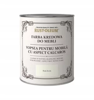 Rust-Oleum kriedová farba na nábytok 125 ml biela