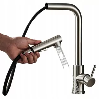 ✅ Kuchynská batéria s odnímateľným výtokom Venom Series - INOX
