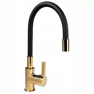 Kuchynská batéria AQUI RUB FLEX GOLD