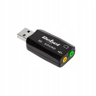 Zvuková karta USB 5.1 Rebel [KOM0638]