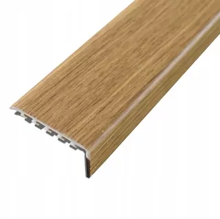 Schodiskový roh 45 × 22 imitácia dreva DUB 2E (dĺžka 1m)