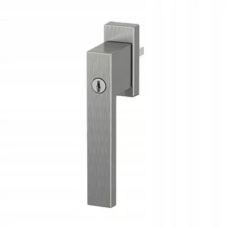 Kľučka na okno s kľúčom Dublin F9 Titanium Brushed