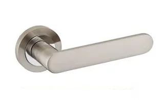 Rukoväť WENUS, farba SATIN / CHROM, okrúhla doska