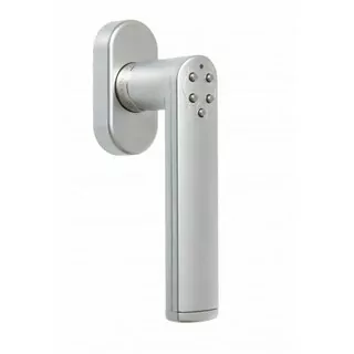 Šifrovaná okenná kľučka na PIN kód Assa Abloy