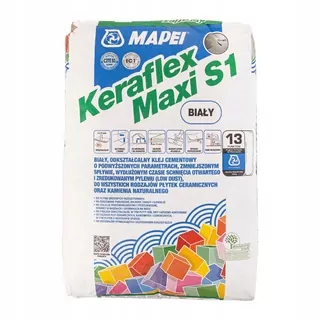 Lepidlo Mapei Keraflex Maxi S1 biele 23kg